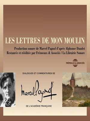 cover image of Les Lettres de mon moulin d'après Alphonse Daudet